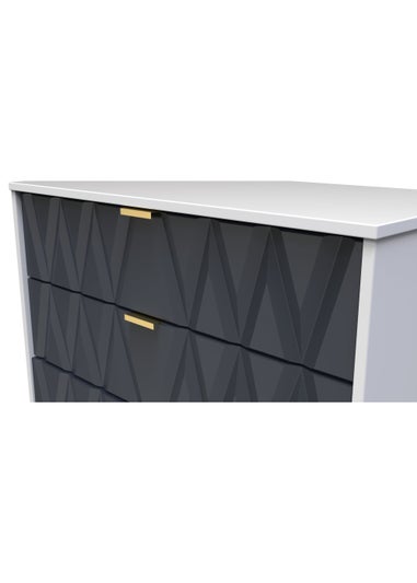 Ready Assembled Prism 5 Drawer Chest