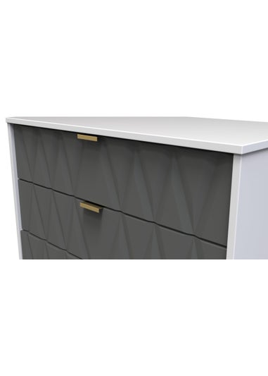 Ready Assembled Prism 5 Drawer Chest