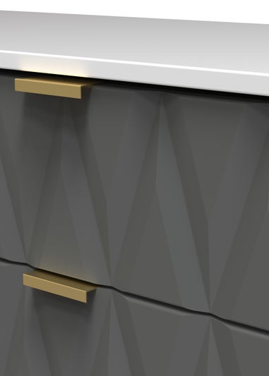 Swift Prism 4 Drawer End of Bed Chest (51cm x 112cm x 42cm )