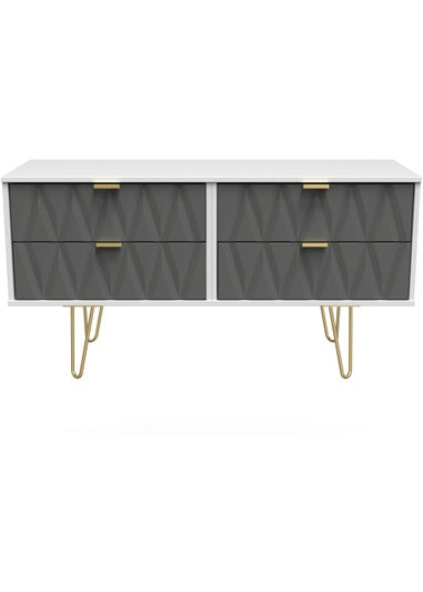 Swift Prism 4 Drawer End of Bed Chest (51cm x 112cm x 42cm )