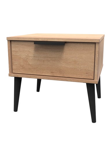 Swift Milano 1 Drawer Bedside Table (41cm x 39.5cm x 45cm)
