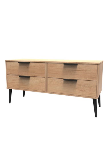 Swift Milano 4 Drawer End of Bed Chest (50.5cm x 41.5cm x 112cm)
