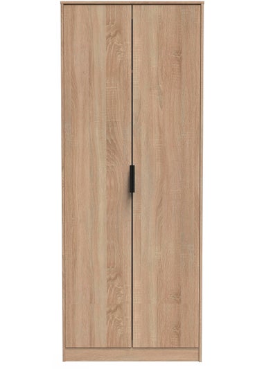 Swift Milano 2 Door Wardrobe (197cm x 53cm x 74cm)