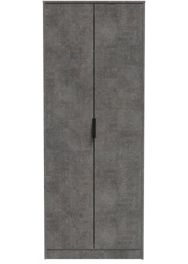 Swift Milano 2 Door Wardrobe (197cm x 53cm x 74cm)