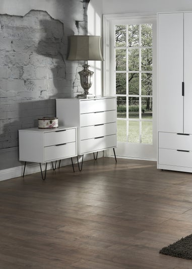 Swift Milano Tall 2 Drawer Wardrobe (197cm x 53cm x 74cm)