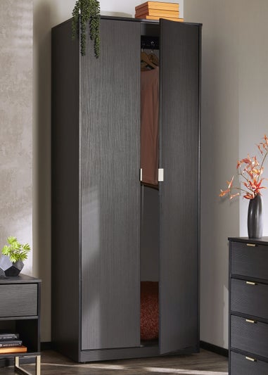 Swift Cordoba Tall 2 Door Wardrobe (197cm x 53cm x 74cm)