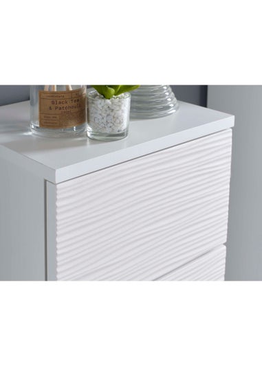 Lloyd Pascal Olsen Ripple Floor Cabinet (86cm x 30cm x 24cm)
