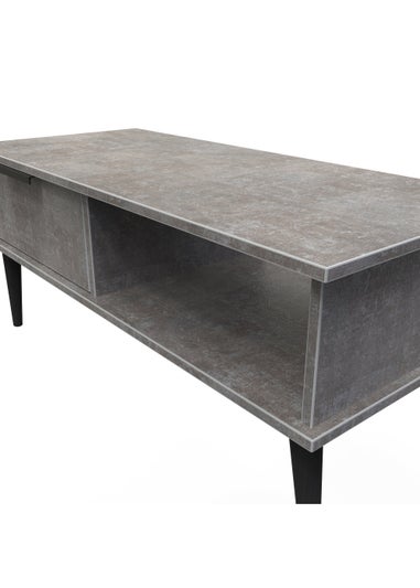 Swift Milano 1 Drawer Coffee Table (45.5cm x 39.5cm x 90.5cm)
