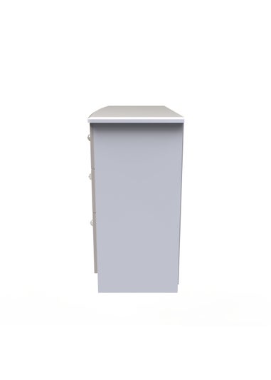 Swift Brilliance 6 Drawer Wide Chest with LED lights (78.8cm x 112cm x 41.5cm)