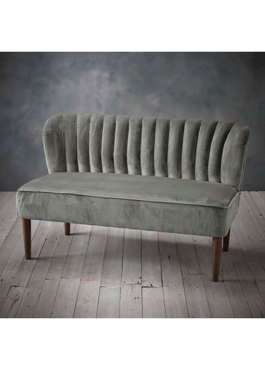 LPD Furniture Bella 2 Seater Sofa Grey