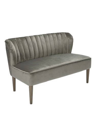 LPD Furniture Bella 2 Seater Sofa Grey