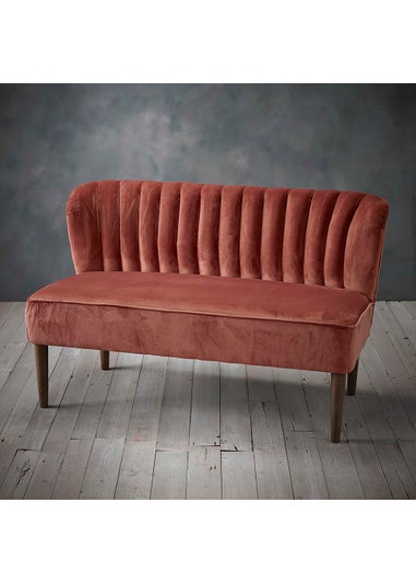 LPD Furniture Bella 2 Seater Sofa Pink