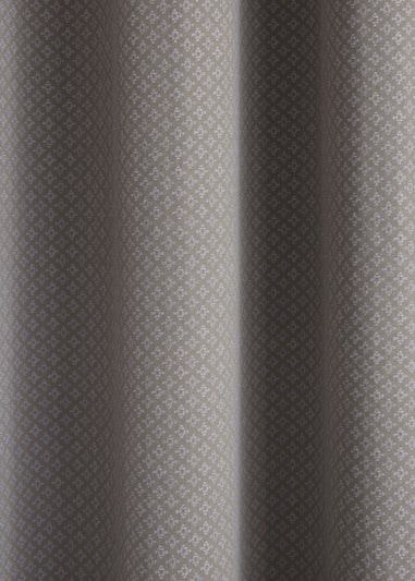 Dreams & Drapes Indiana Jacquard Eyelet Curtains