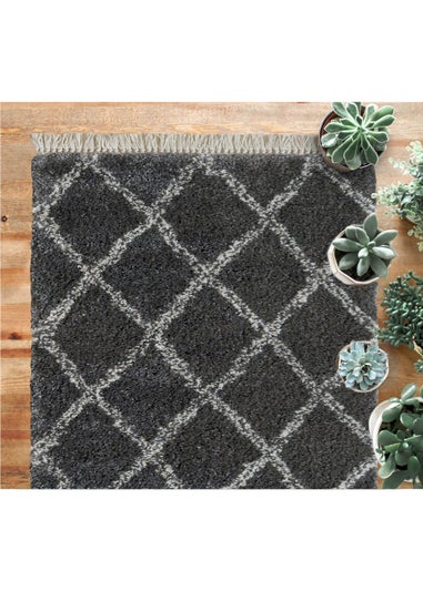 Homemaker Safi Fringe Geo Rug