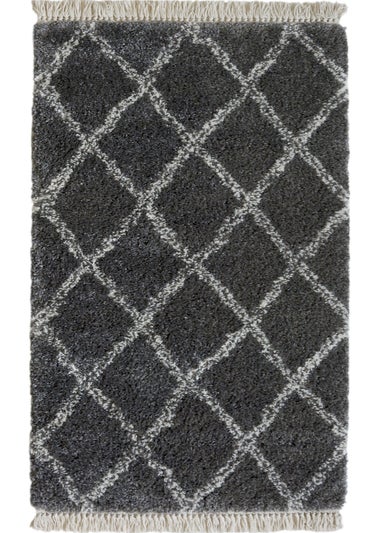 Homemaker Safi Fringe Geo Rug