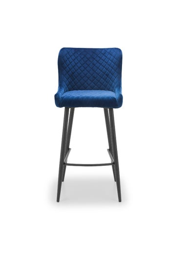 Julian Bowen Luxe Velvet Bar Stool (105 x 46 x 54 cm)
