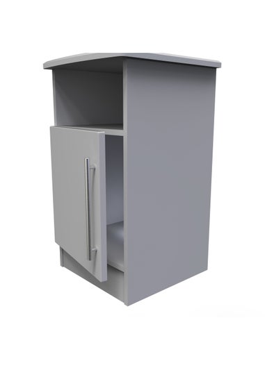 Swift Sherwood 1 Door Bedside Cabinet (69.5cm x 41.5cm x 39.5cm)