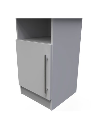 Swift Sherwood 1 Door Bedside Cabinet (69.5cm x 41.5cm x 39.5cm)