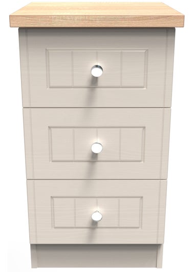 Swift Vienna 3 Drawer Cabinet (69.5cm x 41.5cm x 39.5cm)