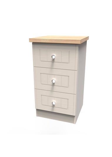 Swift Vienna 3 Drawer Cabinet (69.5cm x 41.5cm x 39.5cm)