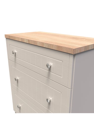 Swift Vienna 3 Drawer Deep Chest (88.5cm x 41.5cm x 76.5cm)