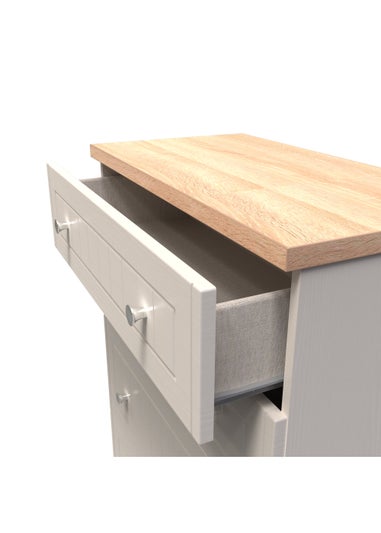 Swift Vienna 4 Drawer Deep Chest (107.5cm x 41.5cm x 76.5cm)