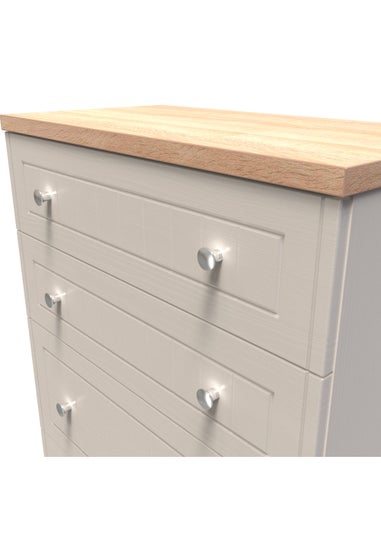 Swift Vienna 4 Drawer Deep Chest (107.5cm x 41.5cm x 76.5cm)