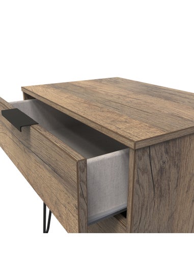 Swift Milano 2 Drawer Midi Chest (52.5cm x 39.5cm x 57cm)