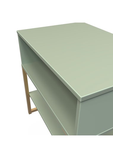 Swift Cordoba Single Open Bedside Cabinet (58cm x 39.5cm x 57.5cm)