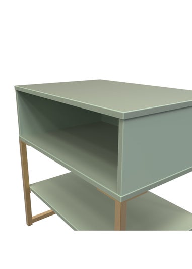 Swift Cordoba Single Open Bedside Cabinet (58cm x 39.5cm x 57.5cm)
