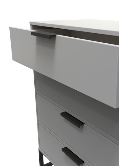 Swift Cordoba 4 Drawer Chest of Drawers (91cm x 39.5cm x 76cm)