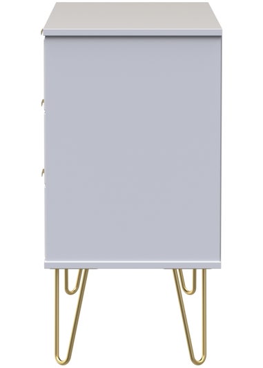Swift Prism 3 Drawer TV Unit (74cm x 39.5cm x 97cm)