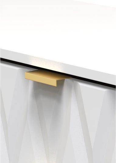 Swift Prism 6 Drawer TV Unit (74cm x 39.5cm x 152cm)