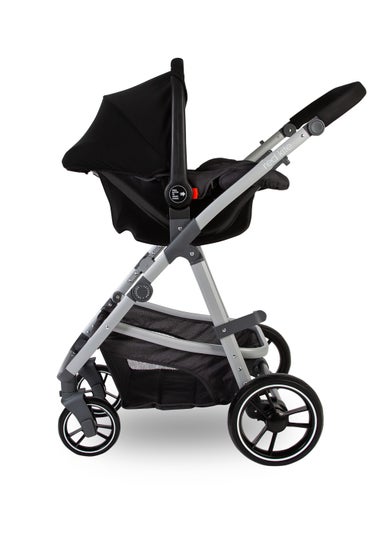 Red Kite Push Me Savanna Graphite Travel System Pram (103cm x 64cm x ...