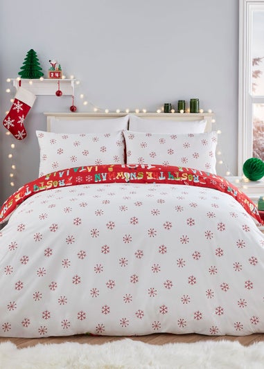 Fusion Christmas Santa's Little Helper Duvet Cover