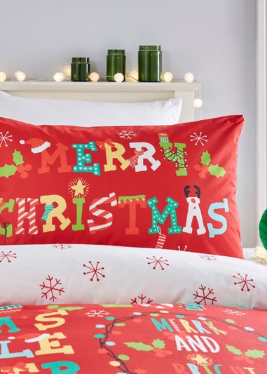 Fusion Christmas Santa's Little Helper Duvet Cover