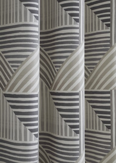 Fusion Campden Pair of Eyelet Curtains