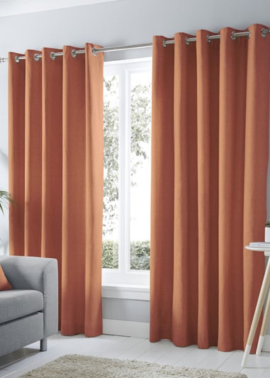 Fusion Sorbonne Eyelet Curtains