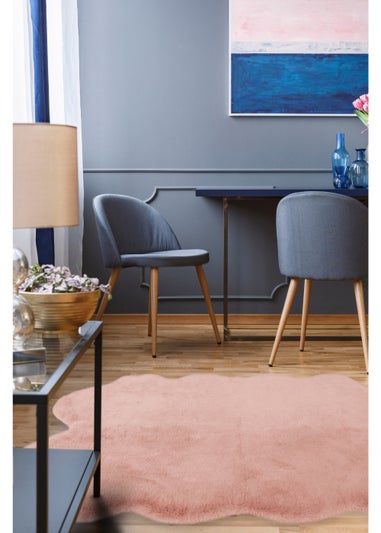 Homemaker Luxury Fur Quad Rug