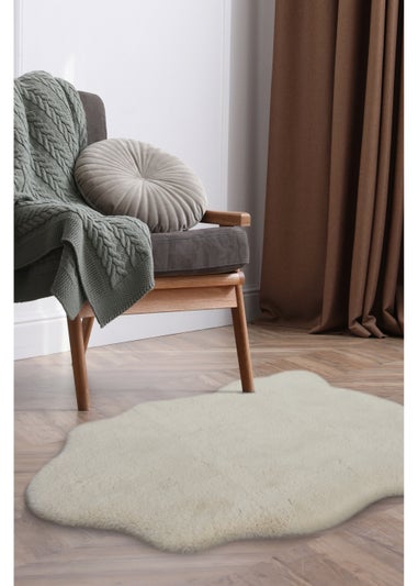 Homemaker Luxury Fur Single Rug