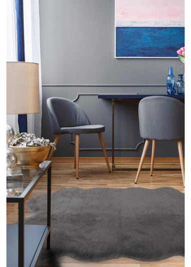 Homemaker Luxury Fur Quad Rug