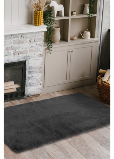 Homemaker Luxury Fur Oblong Runner