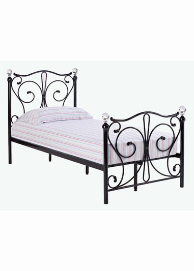 LPD Furniture Florence Black Bed