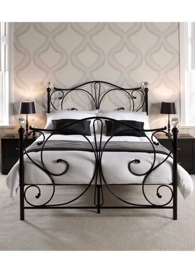 LPD Furniture Florence Black Bed