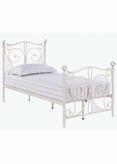 LPD Furniture Florence White Bed