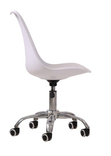 LPD Furniture Orsen Swivel Office Chair White (960x560x570mm)