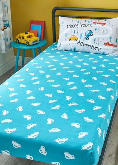 Bedlam Little Transport Fitted Bed Sheet (15cm)