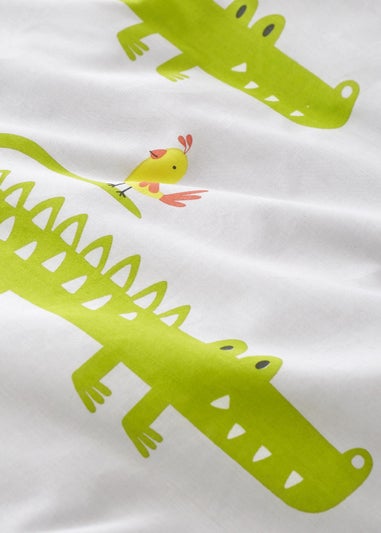 Cosatto Crocodile Smiles Reversible Duvet Cover