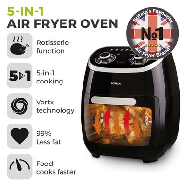 Tower Vortx 11L Manual AirFryer Oven