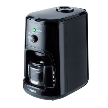 Tower 900W Bean to Cup Coffee Maker Black